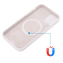Silikonowe etui z MagSafe dla iPhone 14 - białe
