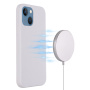 Silikonowe etui z MagSafe do iPhone 14 Plus - białe