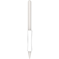Opakowanie silikonowe na rękojeść Apple Pencil 1 / 2 / USB-C / Pro - biały