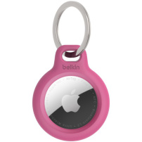 Belkin Secure opakowanie z brelokiem do AirTag 1 / 2 - różowy