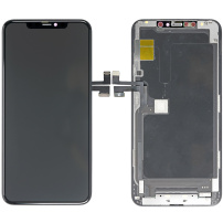 Premium OLED ekran ze szkłem dotykowym i ramką dla Apple iPhone 11 Pro Max