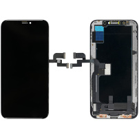 Premium OLED ekran ze szkłem dotykowym i ramką do Apple iPhone XS