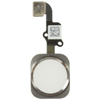 Zapasowy Home Button z kablem fleksyjnym dla Apple iPhone 6S Plus - srebrny