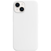 Silikonowe etui z MagSafe dla iPhone 14 - białe