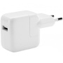 Ładowarka / adapter 12W z złączem USB dla iPhone / iPad / iPod - biała