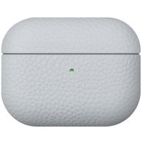 Skórzane etui ochronne do AirPods Pro 3 - szare
