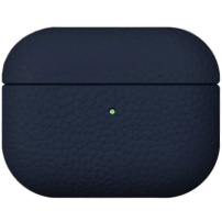 Skórzane etui ochronne do AirPods Pro 3 - granatowe