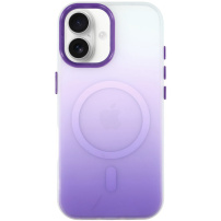 Etui ochronne z gradientem i MagSafe do iPhone 17 - fioletowe