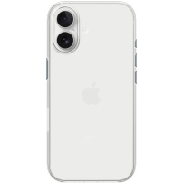 Matowe przezroczyste etui do iPhone 17 - przezroczyste