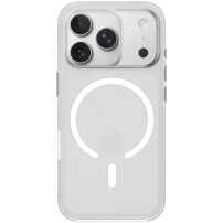 Matowe przezroczyste etui z MagSafe do iPhone 17 Pro - przezroczyste