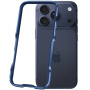 Luphie metalowy bumper ochronny do iPhone 17 Pro - ciemnoniebieski