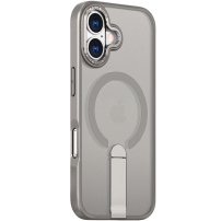 Etui z podpórką i MagSafe do iPhone'a 17 - szare