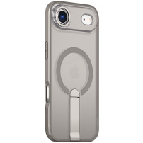 Etui z rozkładaną podstawką i MagSafe do iPhone Air - szary