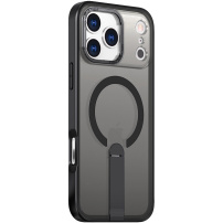 Etui z podpórką i MagSafe do iPhone 17 Pro Max - czarne