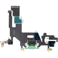 Złącze fleksyjne do ładowania i audio do Apple iPhone 11 - zielone
