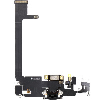 Złącze fleksyjne do ładowania i audio do Apple iPhone 11 Pro Max - kosmicznie szara