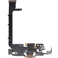 Złącze fleksyjne do ładowania i audio do Apple iPhone 11 Pro Max - złota