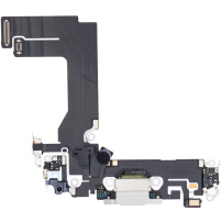 Złącze fleksyjne do ładowania i audio do Apple iPhone 13 mini - biała