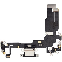 Złącze ładowania i audio do iPhone'a 15 - czarne