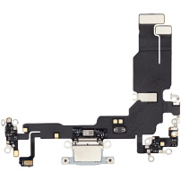 Złącze ładowania i audio do iPhone'a 15 - niebieskie