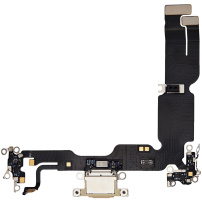 Złącze ładowania i audio do iPhone'a 15 Plus - żółte