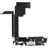Złącze ładowania i audio do iPhone'a 15 Pro Max - naturalny tytan