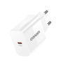 ESSAGER X9 GaN adapter do szybkiego ładowania z portem USB-C - 30W - biały