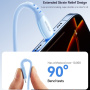 JOYROOM S-A59 kabel ładujący i do transmisji danych - USB-C na Lightning - 1,2 m - fioletowy