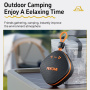 WEKOME WD-07 bezprzewodowy głośnik Bluetooth - zielono-czarny