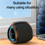 Yesido YSW40 bezprzewodowy głośnik Bluetooth z podświetleniem - czarny