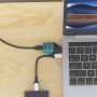 ONTEN UC103M adapter wideo - Mini Display Port na USB-C - petrol