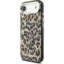 Karl Lagerfeld IML Leopard etui z MagSafe do iPhone Air - brązowy