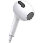 Baseus Encok H17 słuchawki z konektorem 3,5 mm jack - białe