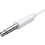 Baseus Encok H17 słuchawki z konektorem 3,5 mm jack - białe