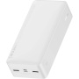 Powerbanka Baseus Bipow z portami USB-C / 2x USB-A - 30 000 mAh - biała