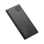 Baseus Adaman powerbanka z portami USB-C / 2x USB-A - 10 000 mAh - czarna