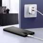 Baseus Adaman powerbanka z portami USB-C / 2x USB-A - 10 000 mAh - czarna