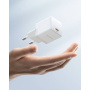 Baseus Dłoniowa ładowarka z portem USB-C - 20W - biała