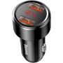 Ładowarka samochodowa Baseus Magic z portami 2x USB-A - 45W - czarna