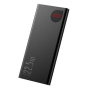 Baseus Adaman powerbanka z portami USB-C / 2x USB-A - 10 000 mAh - czarna