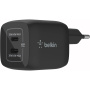 BELKIN profesjonalny adapter szybkiego ładowania GaN z portami 2x USB-C - 45W - czarny