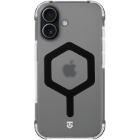 Sześciokątne etui Tactical MagForce Hexagon z MagSafe do iPhone 17 - czarne