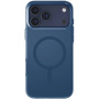 Etui UNIQ MagClick Clario z MagSafe do iPhone 17 Pro Max - ciemnoniebieski