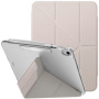 UNIQ Camden Click etui z podstawką origami i miejscem na Apple Pencil do iPad 10,9" (2022) / 11" (2025) - beżowe