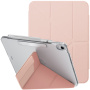 UNIQ Camden Click etui z podstawką origami i miejscem na Apple Pencil do iPad 10,9" (2022) / 11" (2025) - różowe