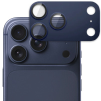 Spigen GLAS.tR EZ Fit Optik Pro XL hartowane szkło chroniące obiektywy aparatu do iPhone 17 Pro Max - ciemnoniebieskie