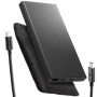 Spigen Niezbędny powerbank z portami 2x USB-C / USB-A - 10 000 mAh - czarny