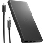 Spigen Niezbędny powerbank z portami 2x USB-C / USB-A - 10 000 mAh - czarny