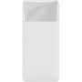 Powerbanka Baseus Bipow z portami USB-C / 2x USB-A - 30 000 mAh - biała