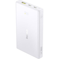 Baseus PicoGo powerbanka s porty 2x USB-C / USB-A - 10 000 mAh - bílá